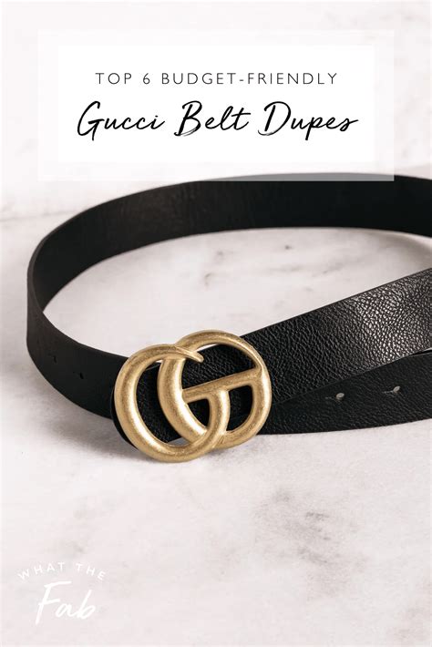 best gucci belt dupe 2020|Top 6 Budget.